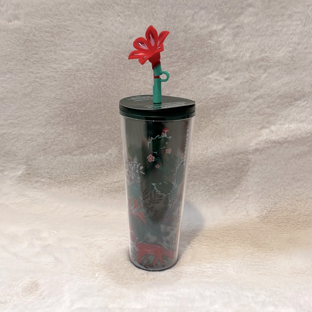 NWT Starbucks Christmas Green Tumbler